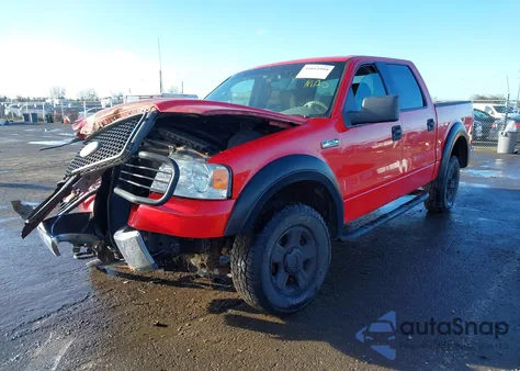 2006 Ford F-150 Fx4/Lariat/Xlt from USA, damaged, VIN 1FTPW145X6KD37720